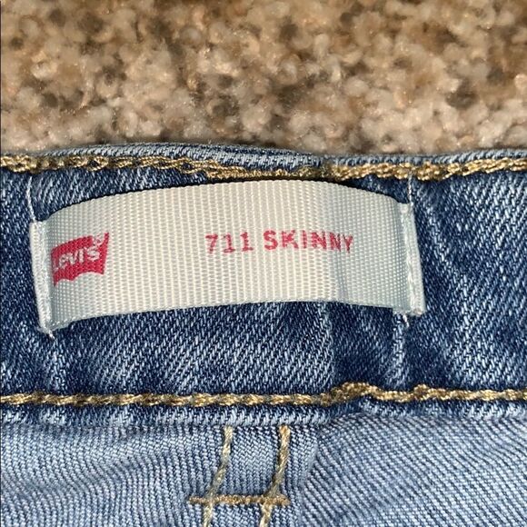 Levi’s 711 skinny jeans size 16R boys - Picture 5 of 8